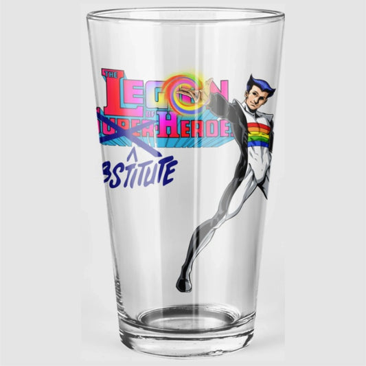 COLOR KID OF THE LEGION OF SUBSTITUTE HEROES Pint Glass (with Free Shipping)