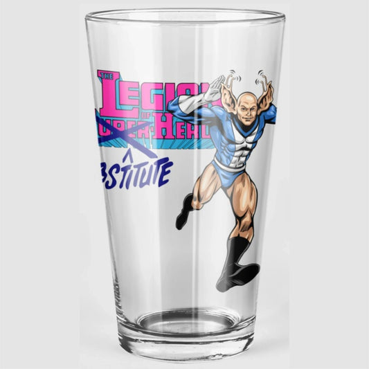 ANTENAE BOY OF THE LEGION OF SUBSTITUTE HEROES Pint Glass (with Free Shipping)