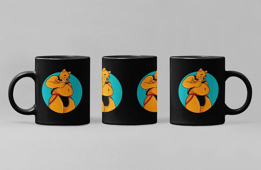 POOH CUB coffee mug
