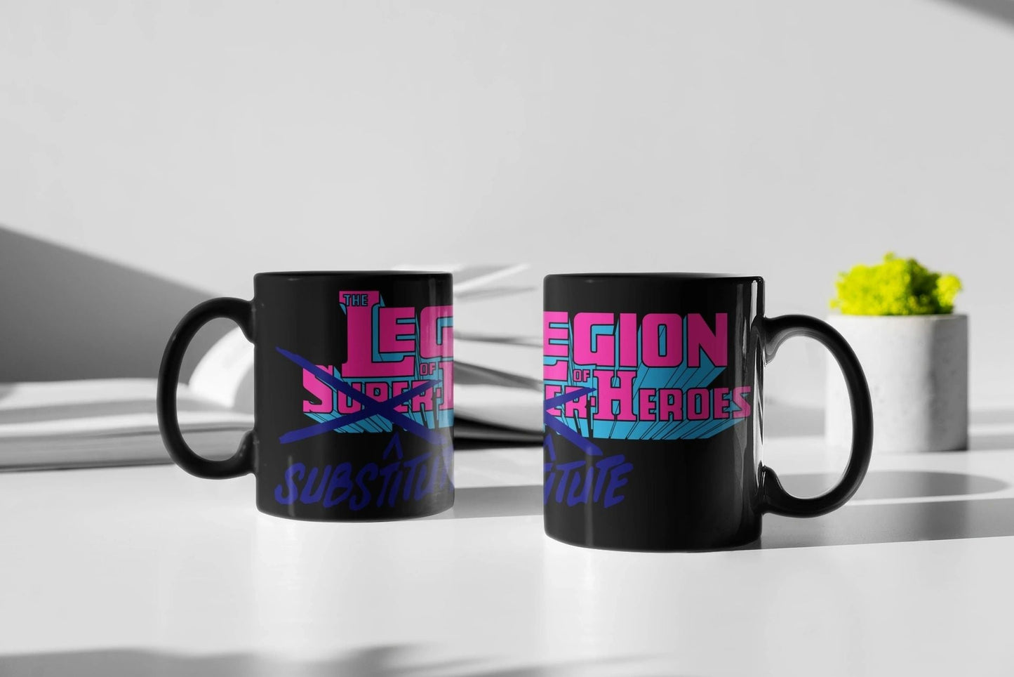 Legion of Substitute heroes Logo MUG