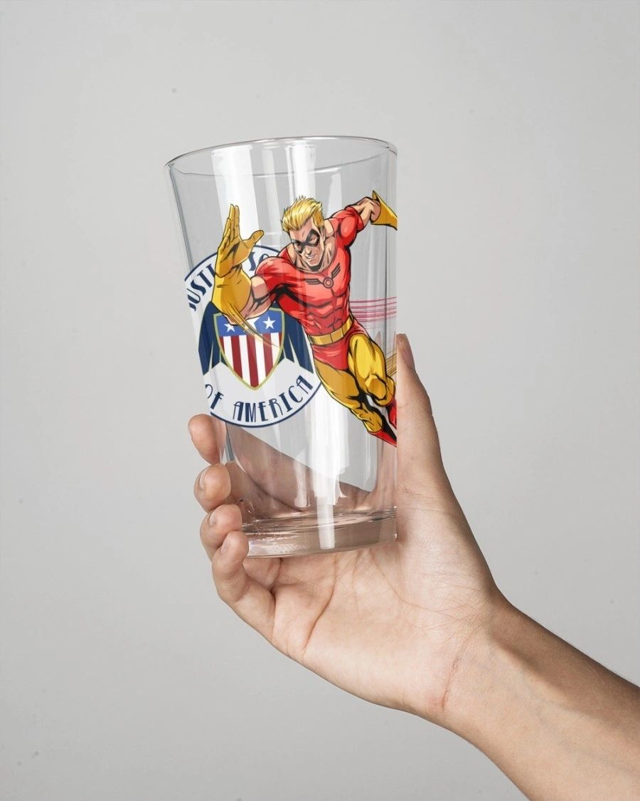 JOHNNY QUICK READY Pint Glass (with Free Shipping)