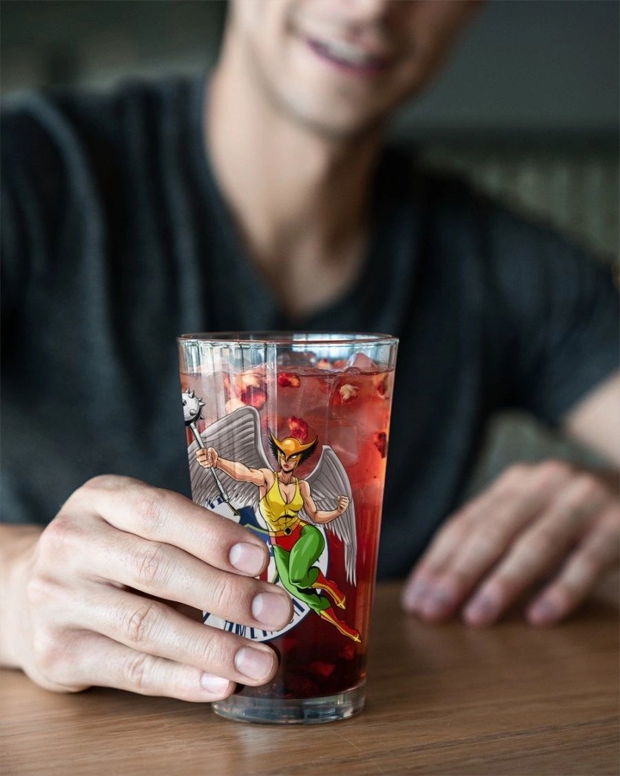 HAWKGIRL READY Pint Glass (with Free Shipping)