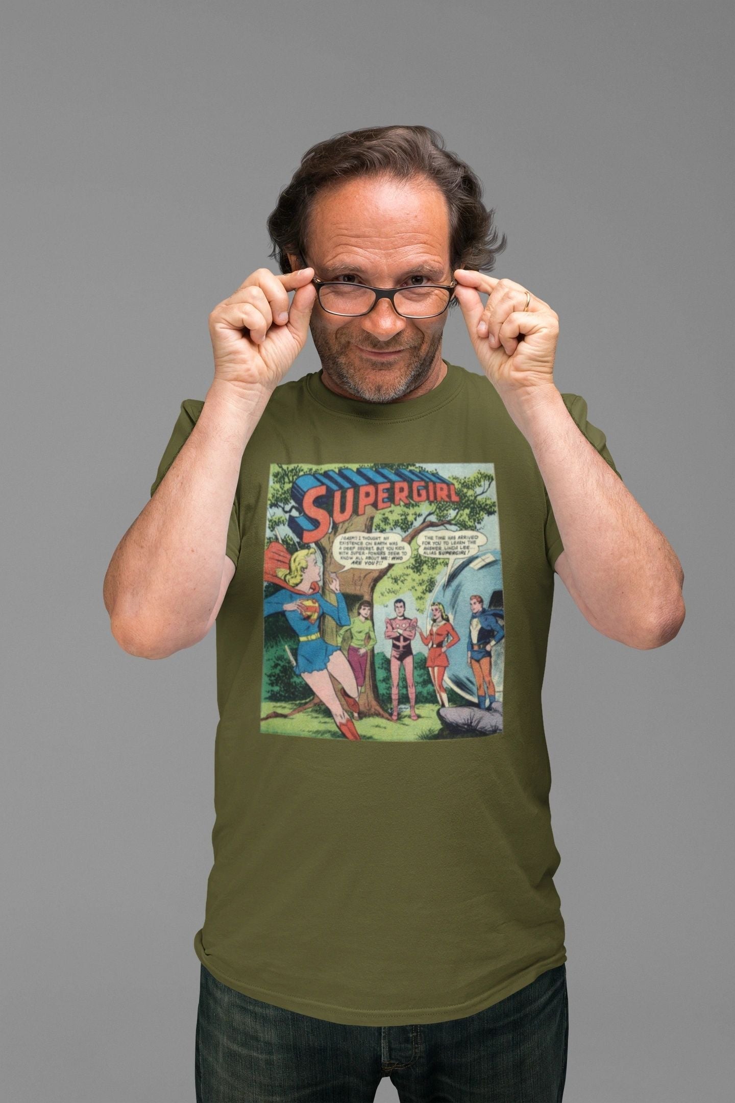 SUPERGIRL PANEL shirt