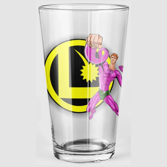 ELASTIC LAD READY Pint Glass (with Free Shipping)