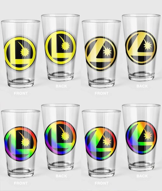 LEGION L LOGO Pint Glass (with Free Shipping)