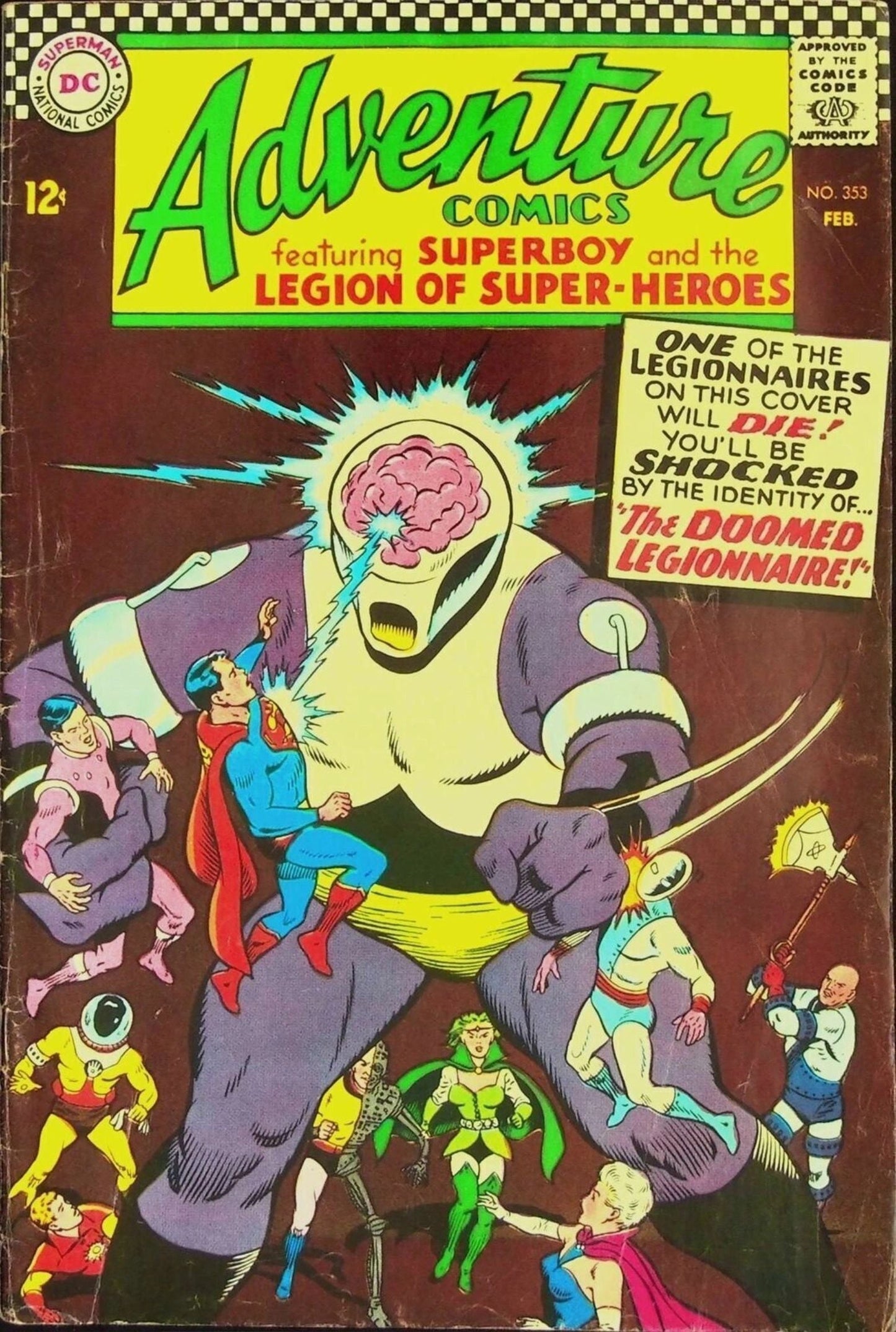 COVERS: ADVENTURE 353 FERRO LAD