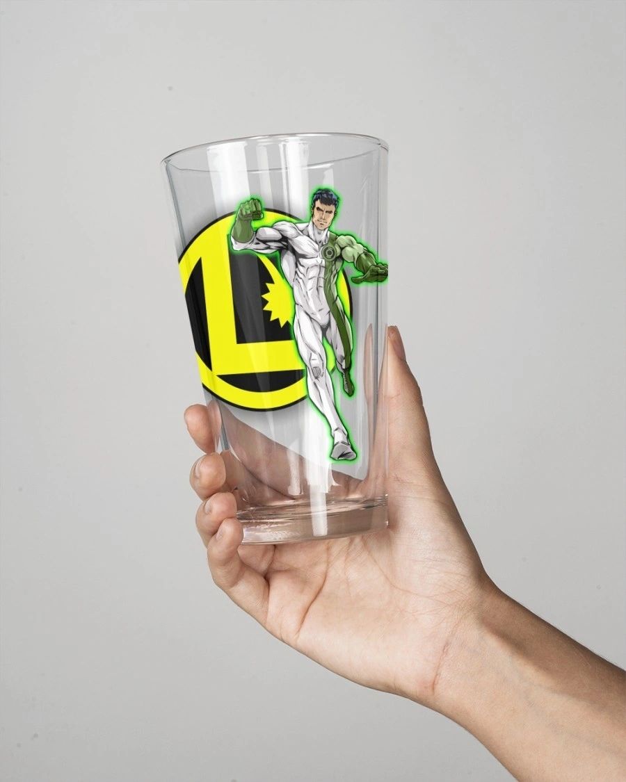 ROND VIDAR GREEN LANTERN Pint Glass (with Free Shipping)