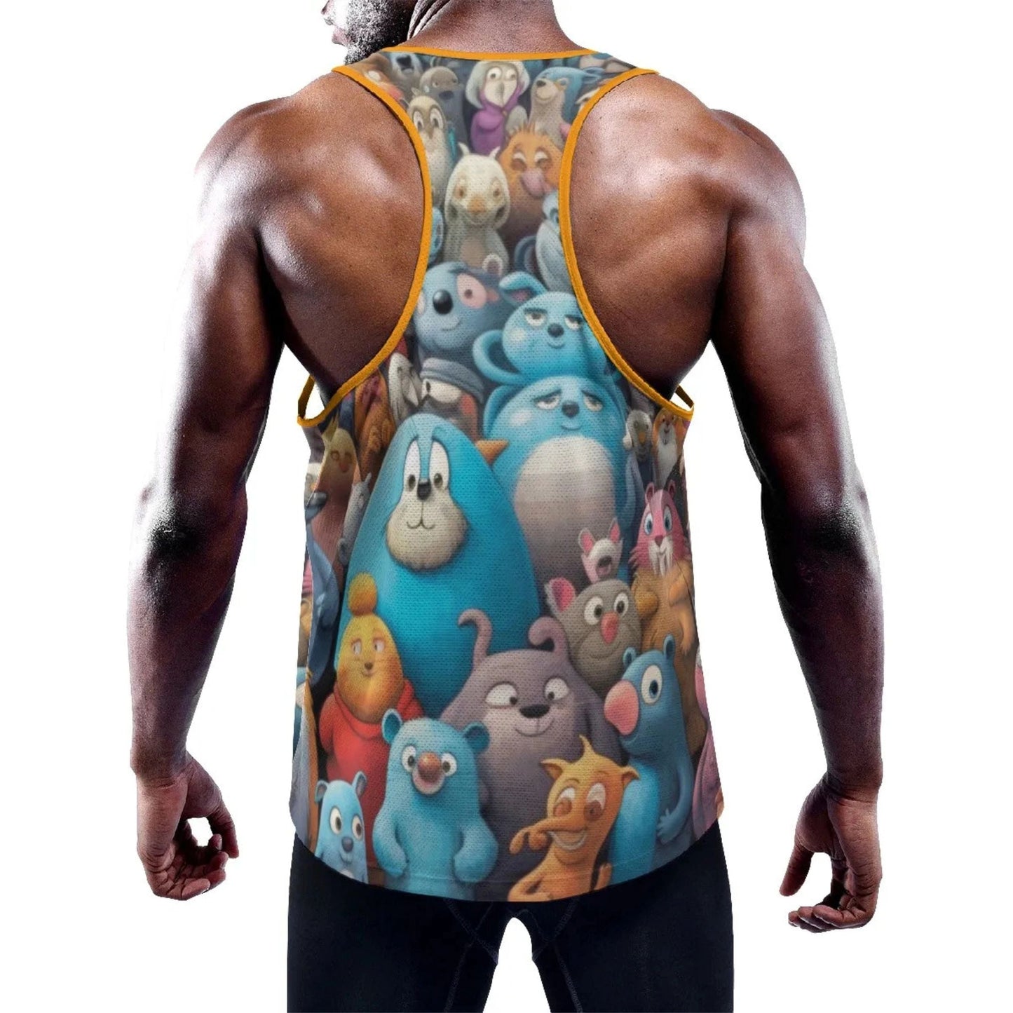 ALIEN BEARS ALL-OVER PRINT SHIRT and tank