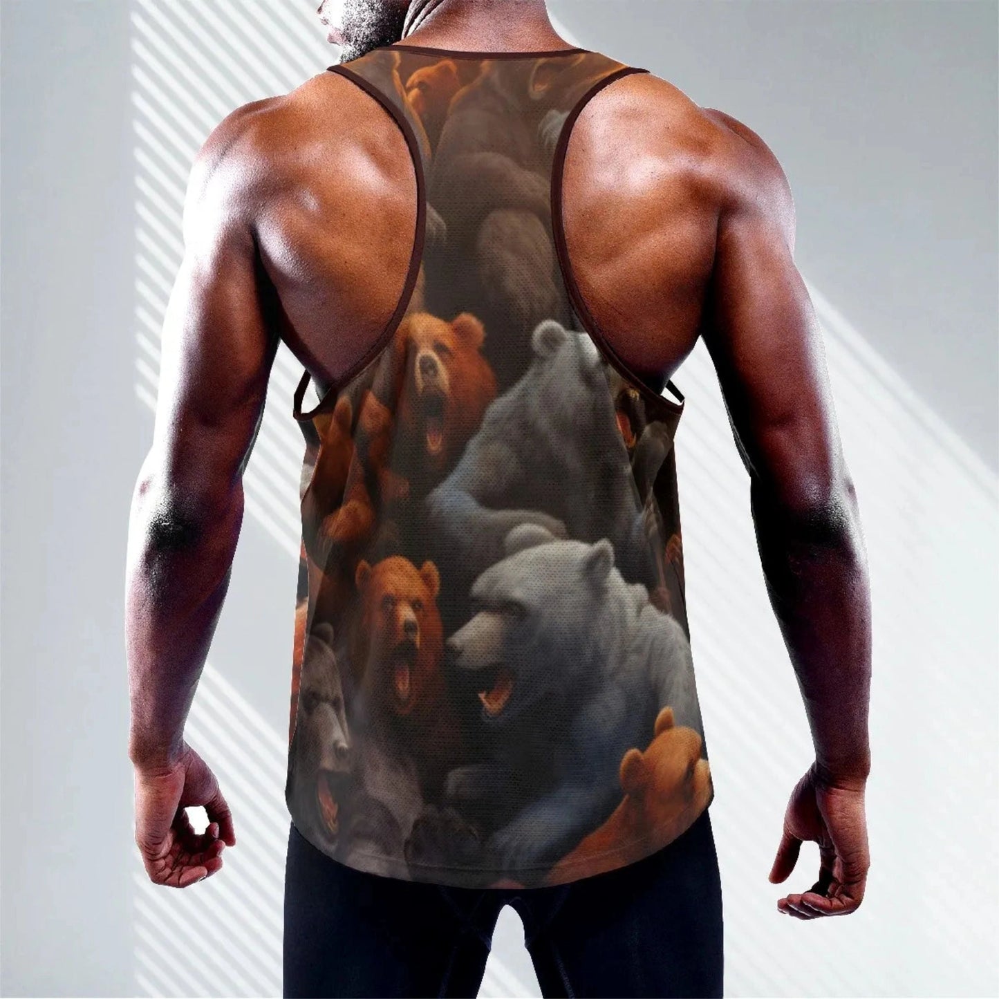 WILD BEARS ALL-OVER PRINT SHIRT and tank