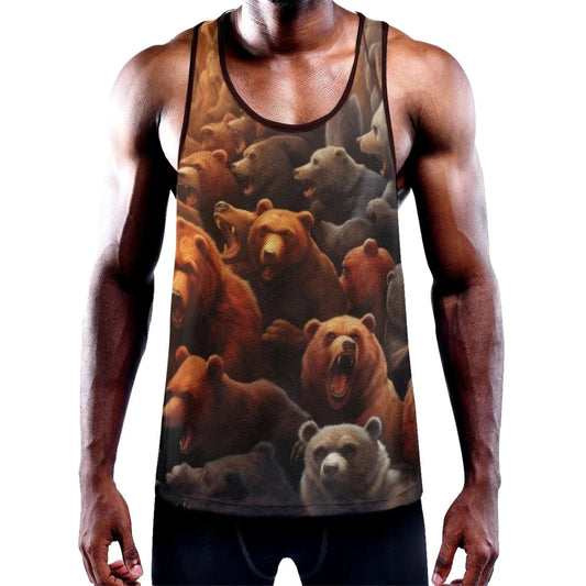 WILD BEARS ALL-OVER PRINT SHIRT and tank