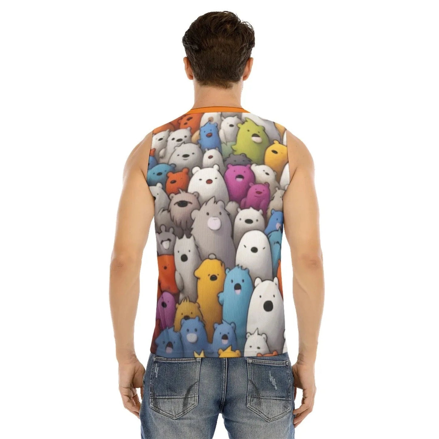BEARS TOONS GALORE ALL-OVER PRINT SHIRT and tank