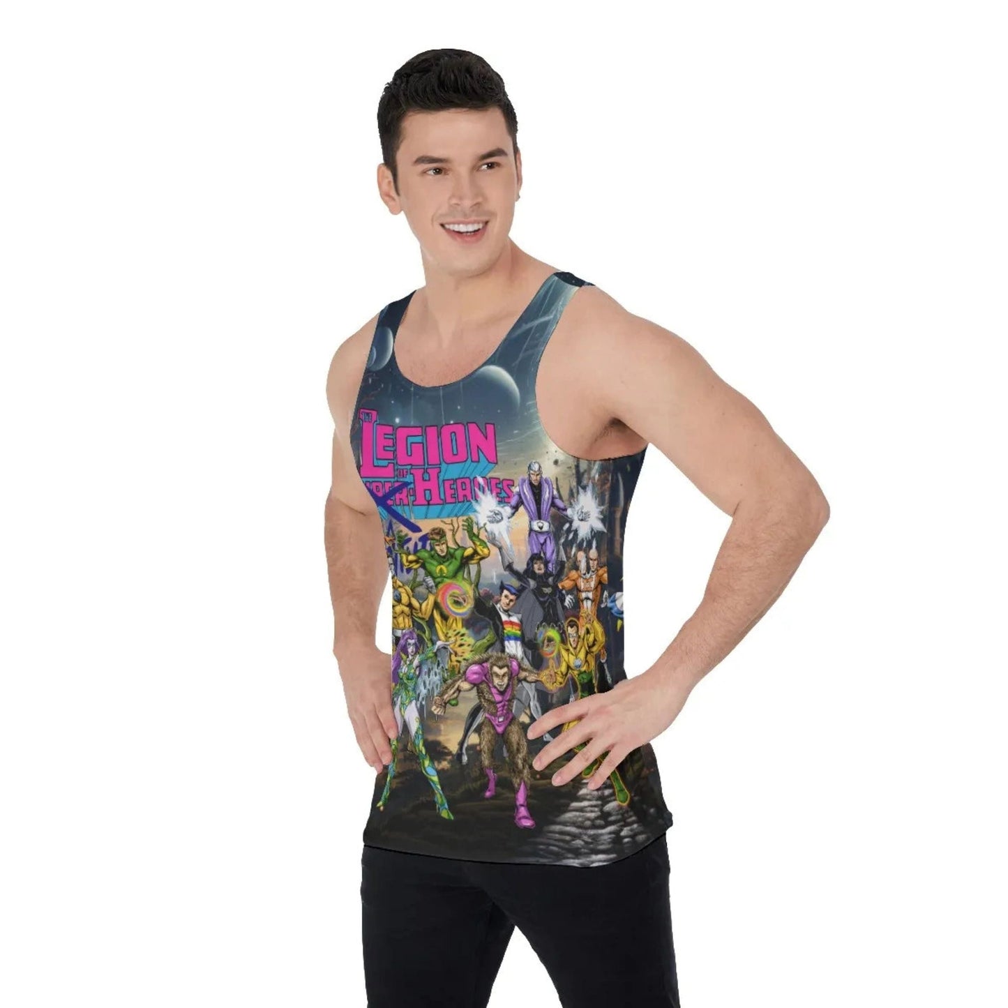 Legion of Substitute heroes Logo ALL OVER PRINT Tee and tank