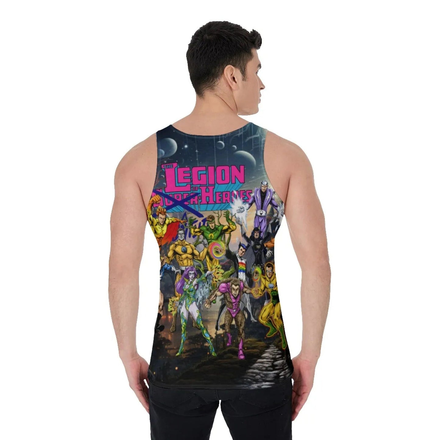 Legion of Substitute heroes Logo ALL OVER PRINT Tee and tank