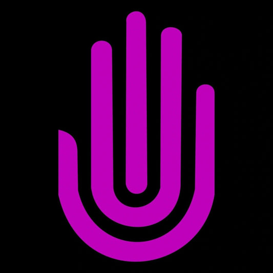 PURPLE HAND Logo Tank top