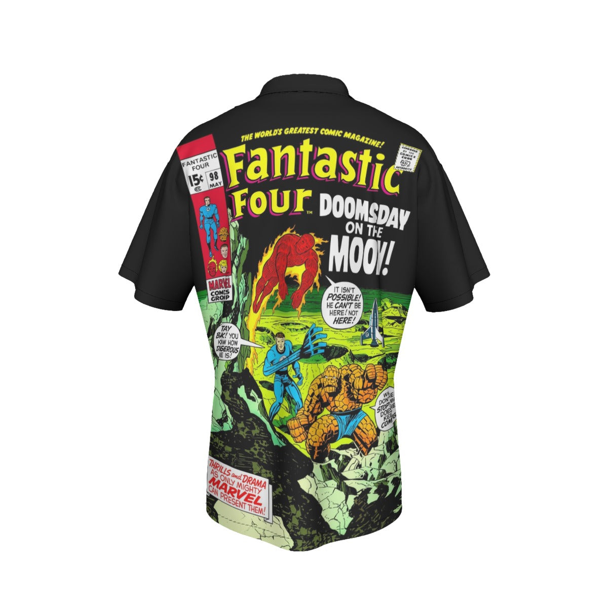 FANTASTIC FOUR 98 ALL OVER PRINT SHIRT AND TANK TOP