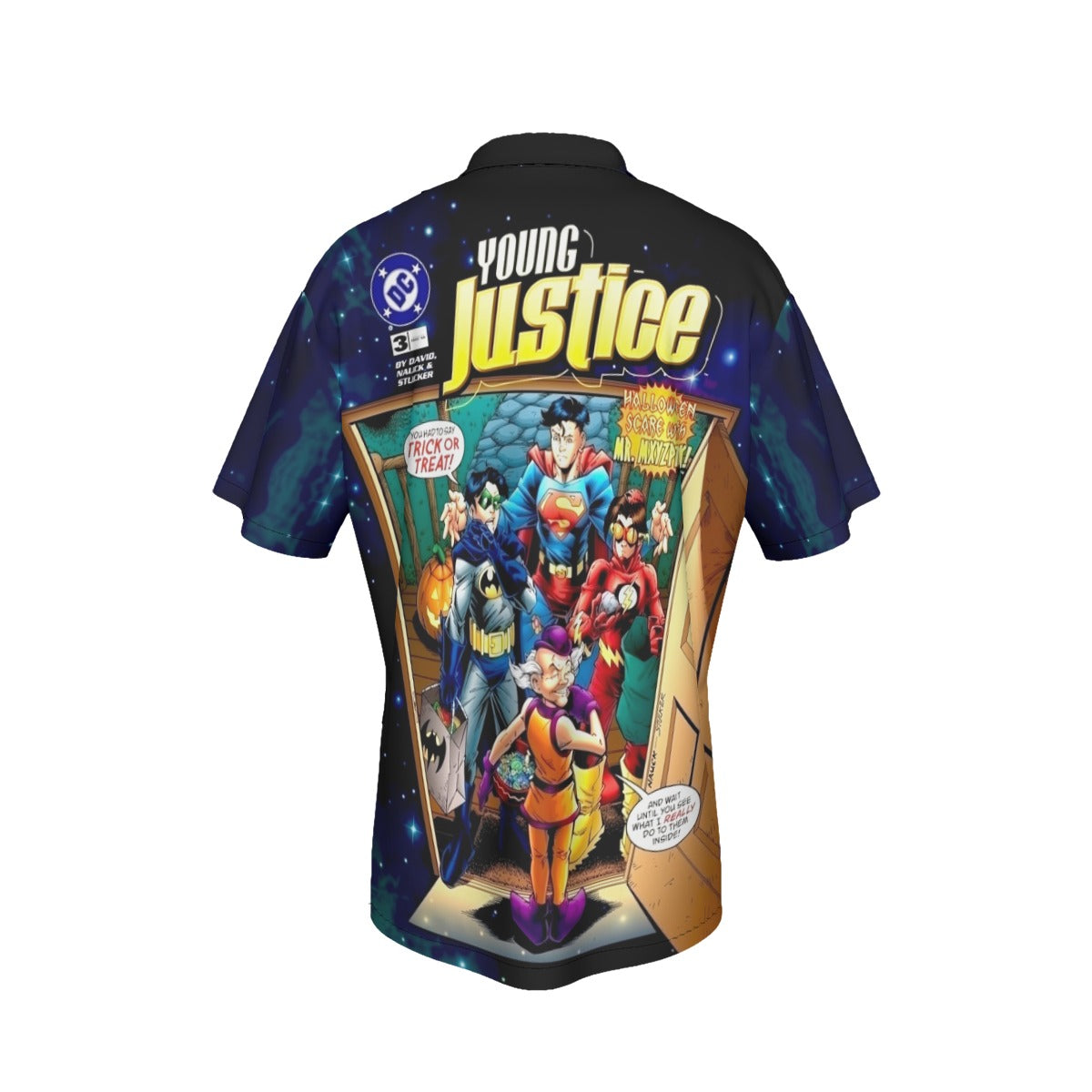YOUNG JUSTICE 3 ALL OVER PRINT SHIRT AND TANK TOP - NAUCK ART