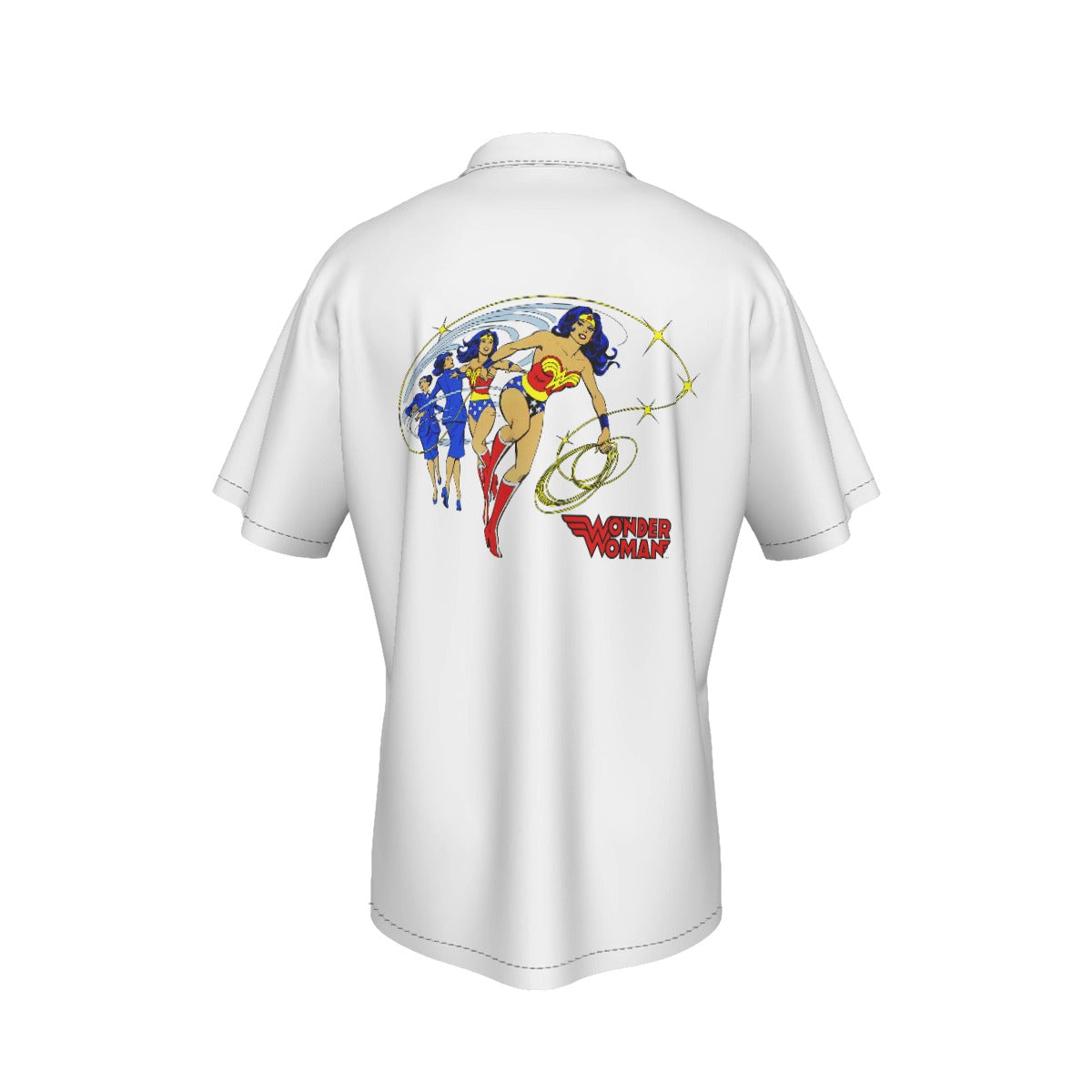 WONDER WOMAN SPIN All Over Print Shirt & Tank Top - JOSE LUIZ GARCIA LOPEZ ART