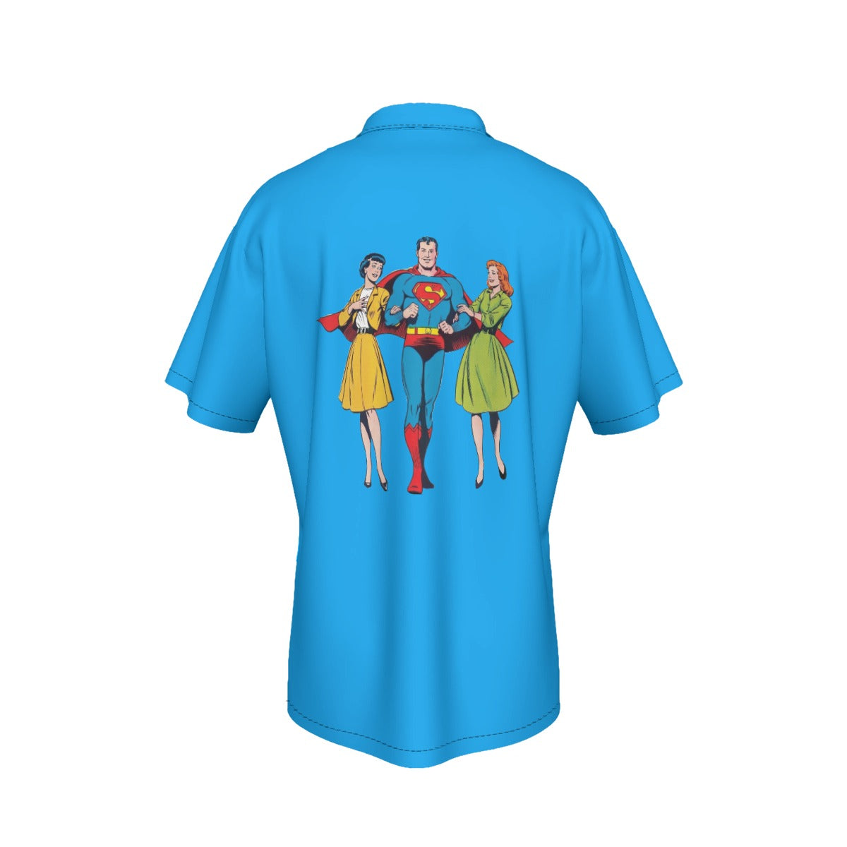 SUPERMAN AND THE LL LADIES  Over Print Shirt & Tank Top