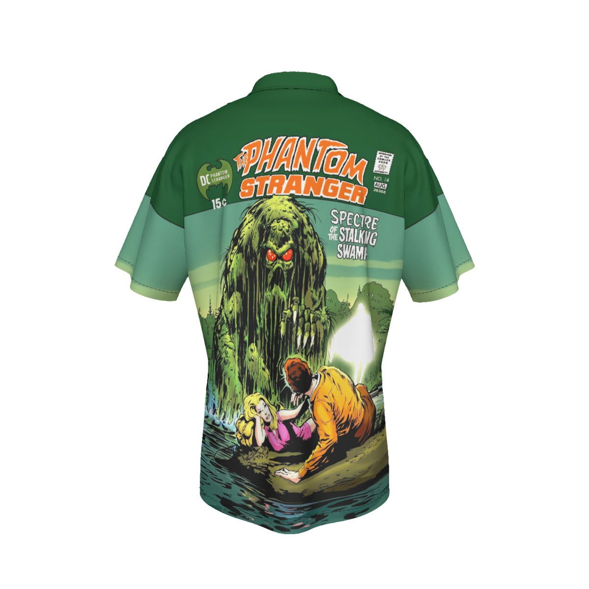 PHANTOM STRANGER 14 All Over Print Shirt & Tank Top - SWAMP THING -NEAL ADAMS ART