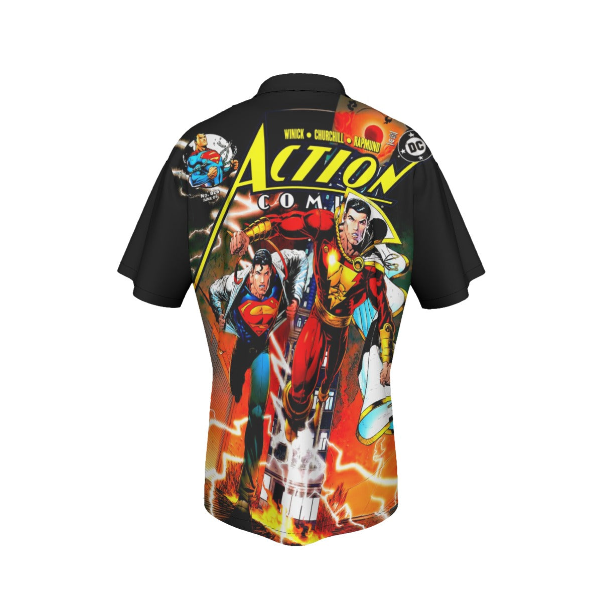 ACTION 826 All Over Print Shirt & Tank Top