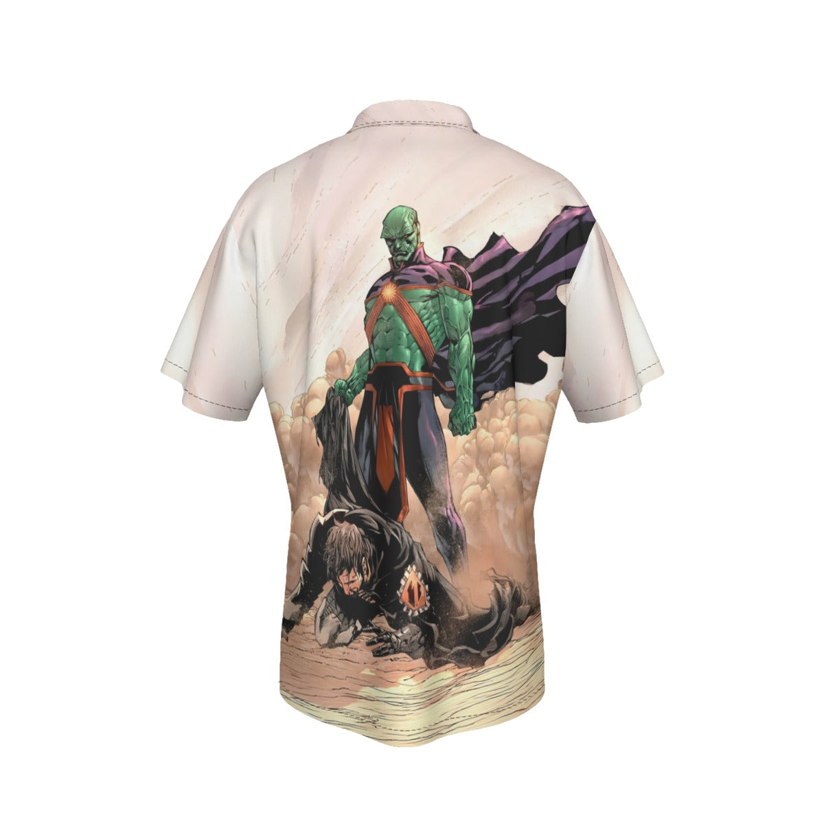 BATMAN WONDER WOMAN 3 All Over Print Shirt & Tank Top - FLASH - MARTIAN MANHUNTER PAGE