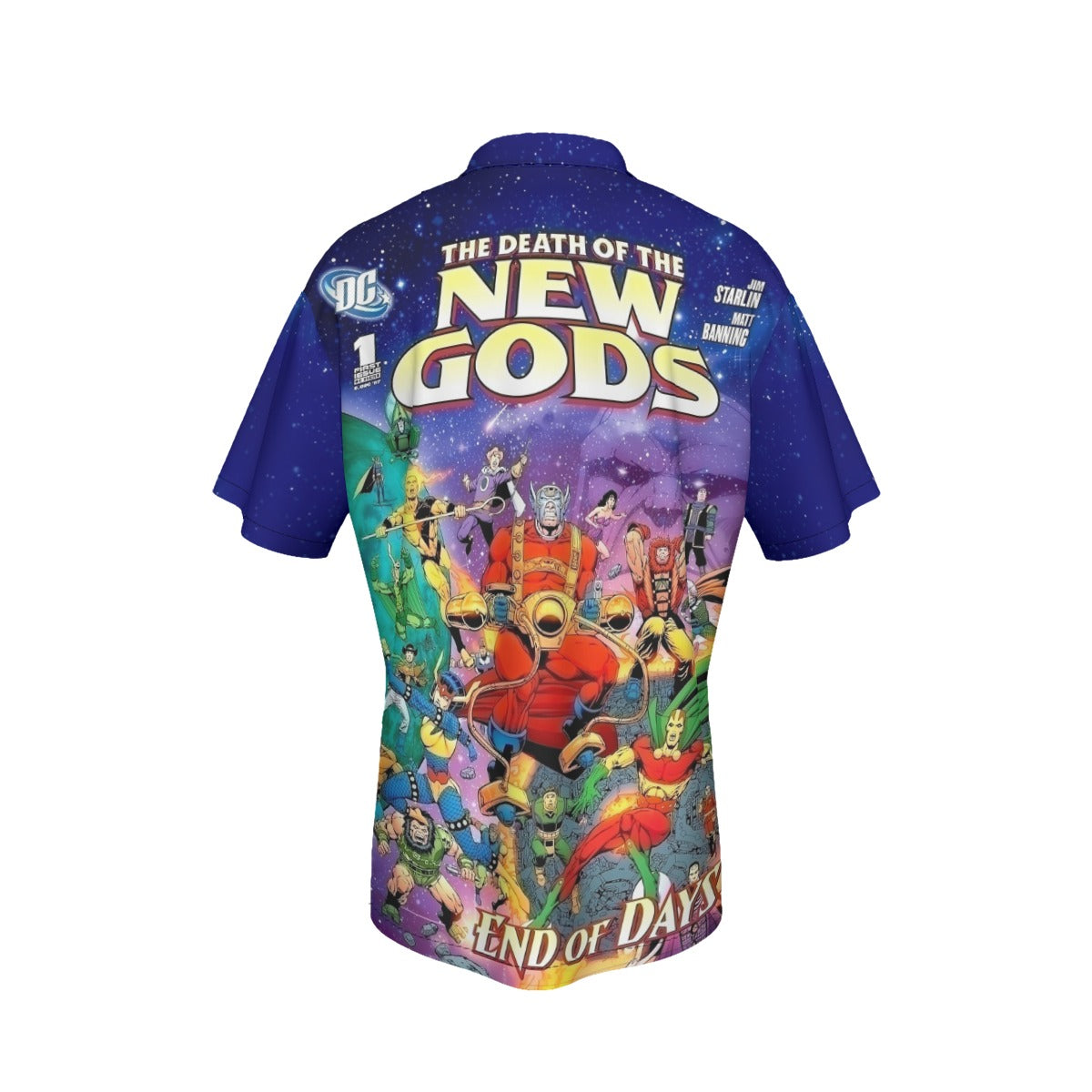 DEATH OF THE NEW GODS ALL OVER PRINT SHIRT AND TANK TOP