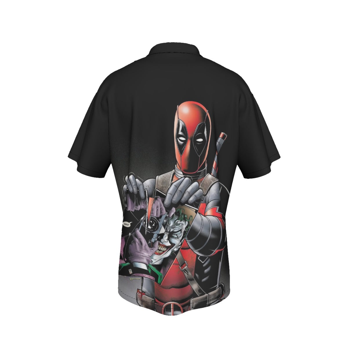 DEADPOOL JOKER RIP All Over Print Shirt & Tank Top - BRAIN BOLLAND ART