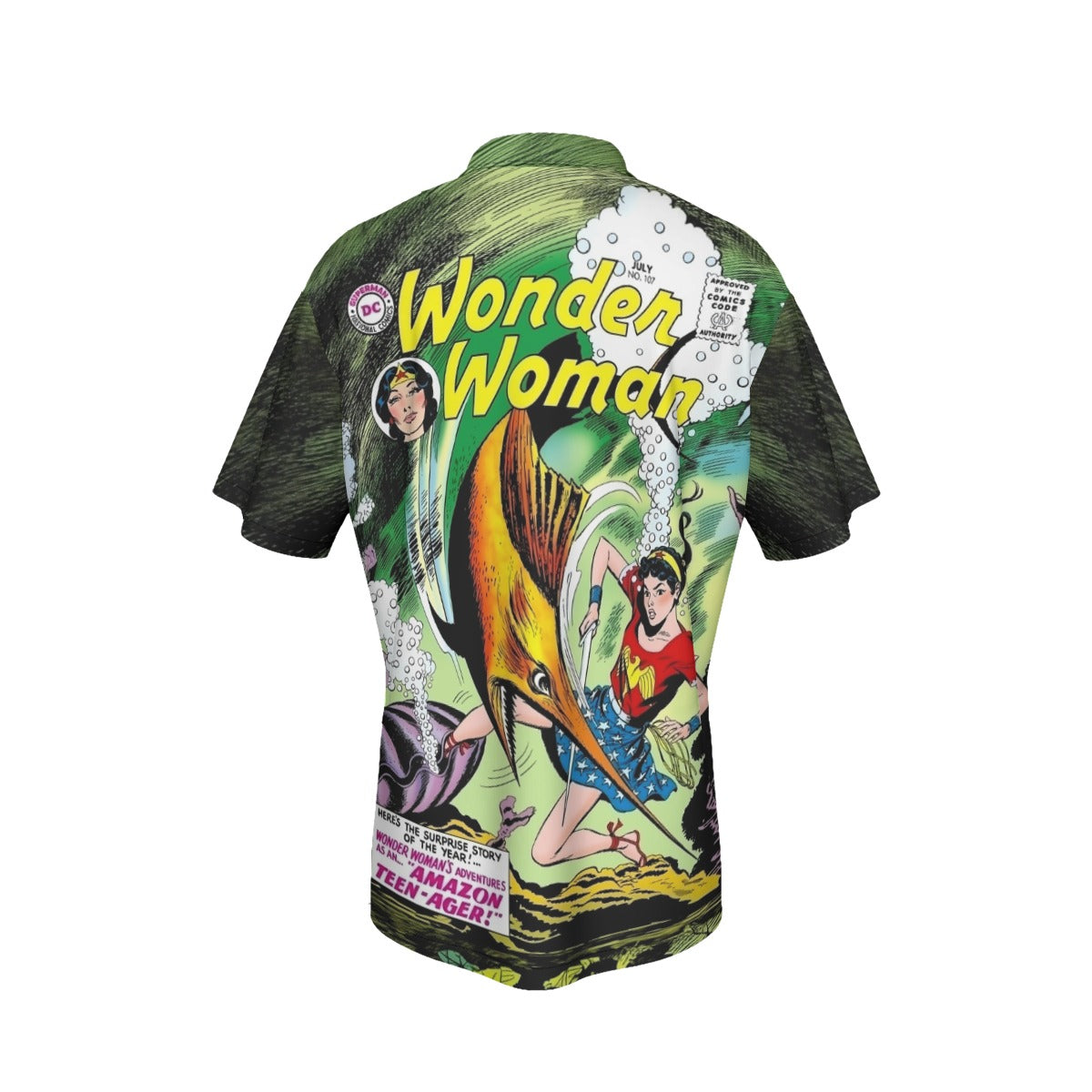 WONDER WOMAN 107 ALL OVER PRINT SHIRT AND TANK TOP