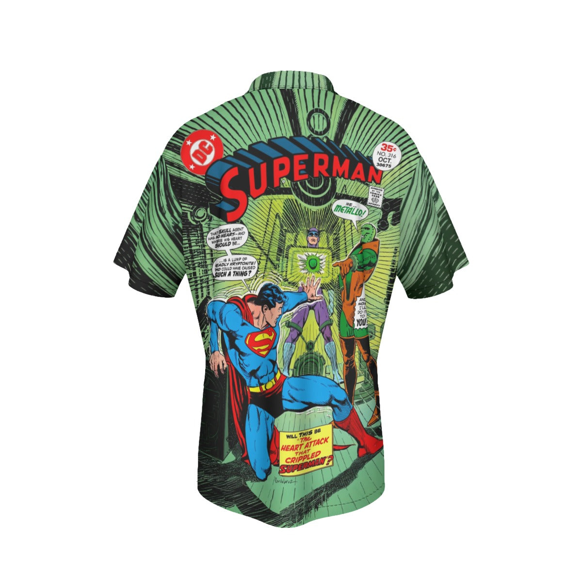 SUPERMAN 316 All Over Print Shirt & Tank Top