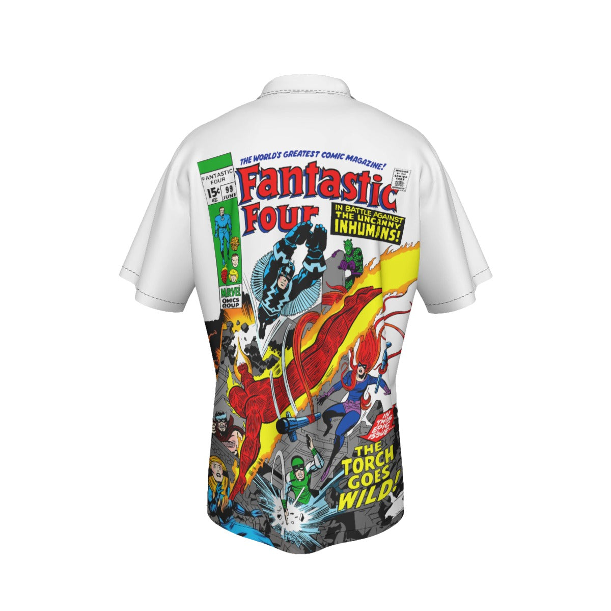 FANTASTIC FOUR 99 ALL OVER PRINT SHIRTS AND TANK TOP