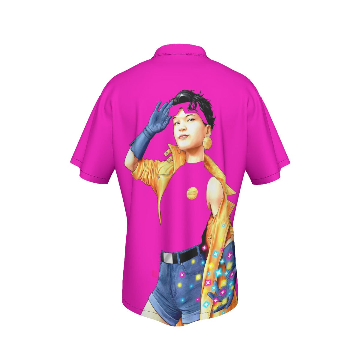 JUBILEE NEGATIVE SPACE ALL OVER PRINT SHIRT AND TANK