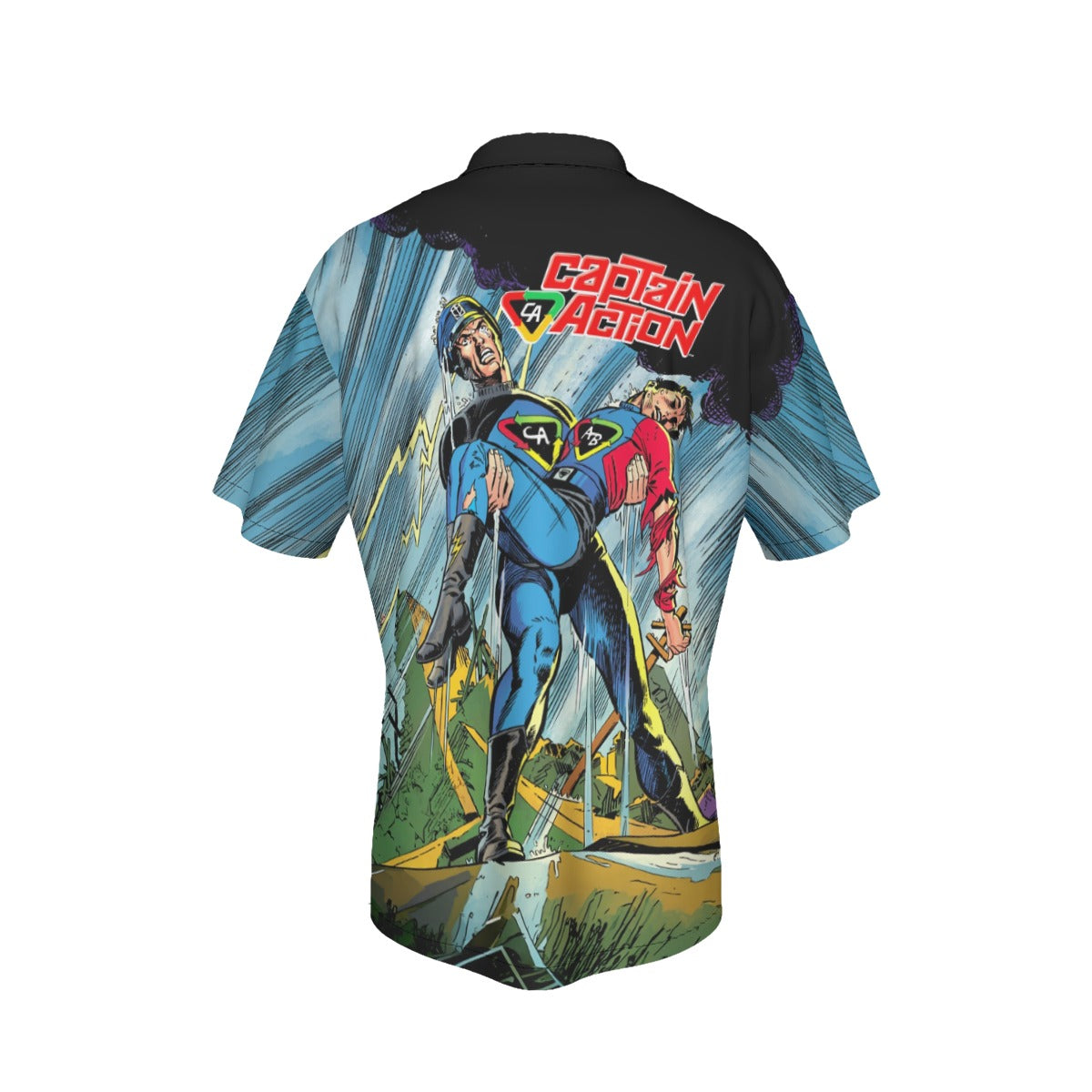 CAPTAIN ACTION COLLECTION All Over Print Shirt & Tank Top