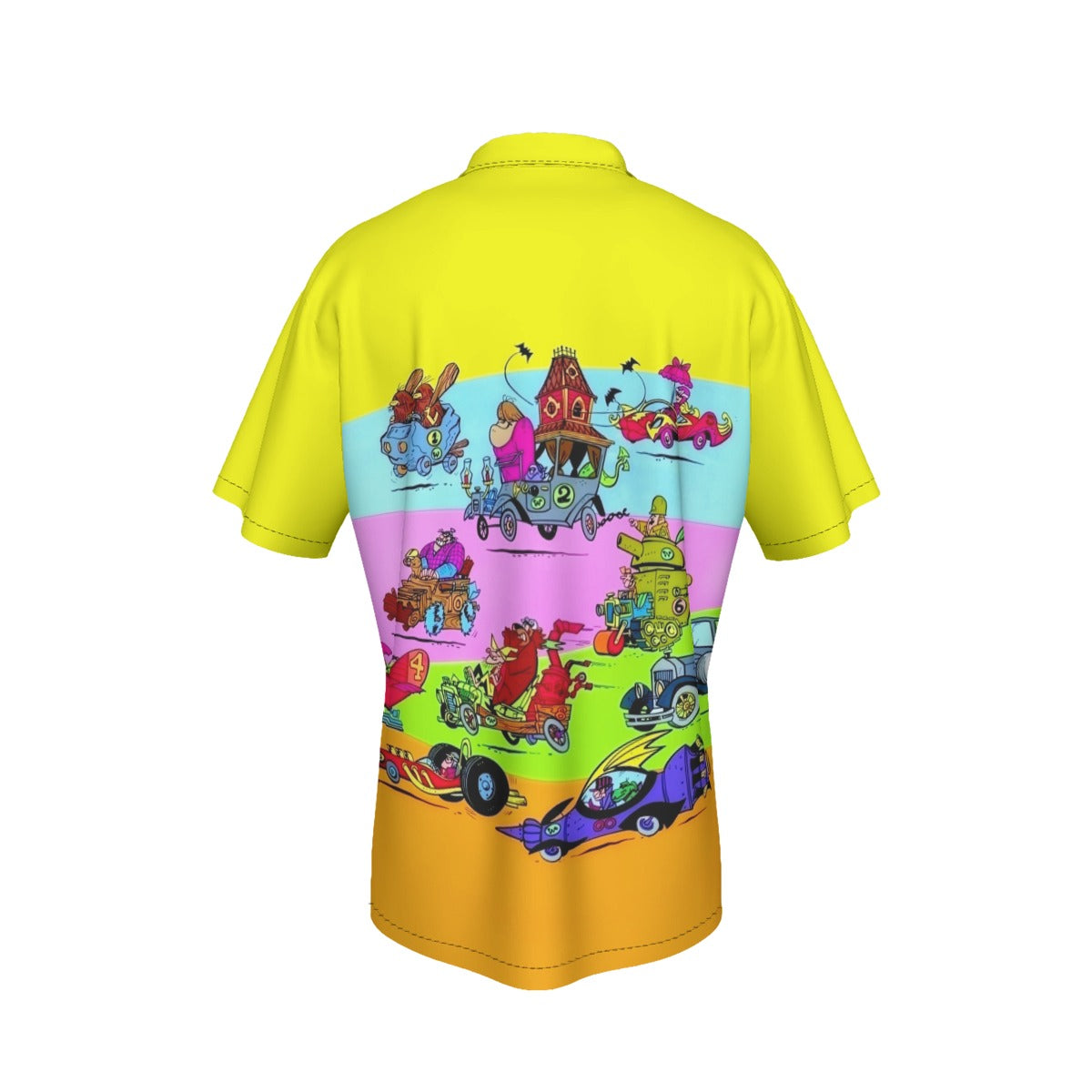 WACKY RACERS ALL OVER PRINT SHIRT AND TANK TOP
