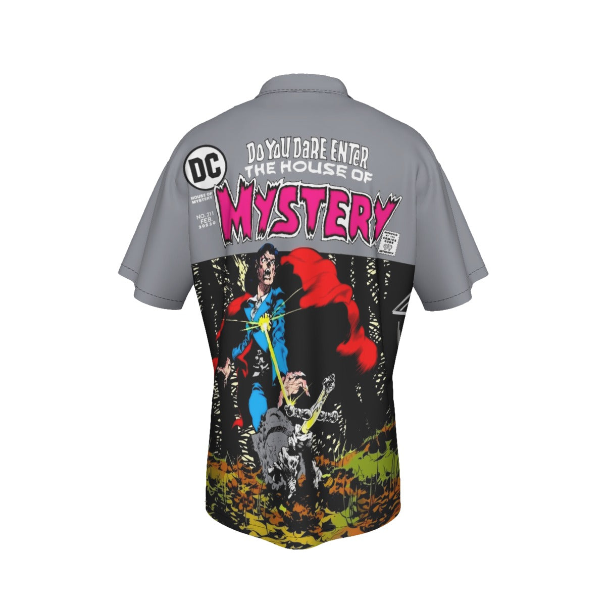 HOUSE OF MYSTERY 211 ALL OVER PRINT SHIRTS AND TANK TOP - BERNIE WRIGHTSON