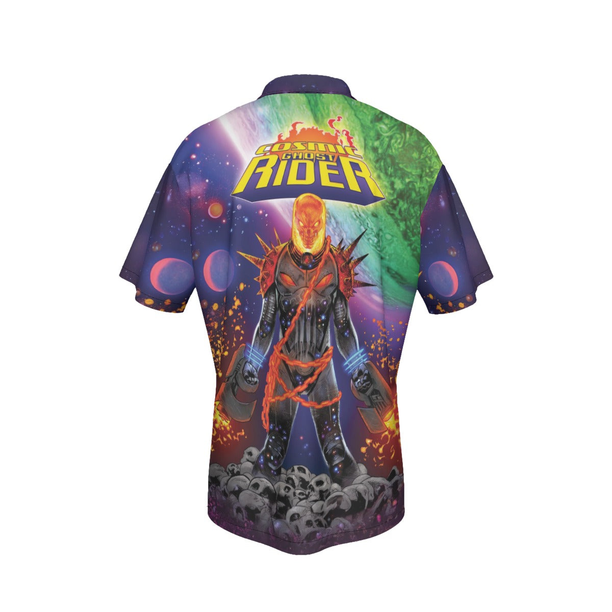 COSMIC GHOST RIDER UP ALL OVER PRINT SHIRT AND TANK TOP