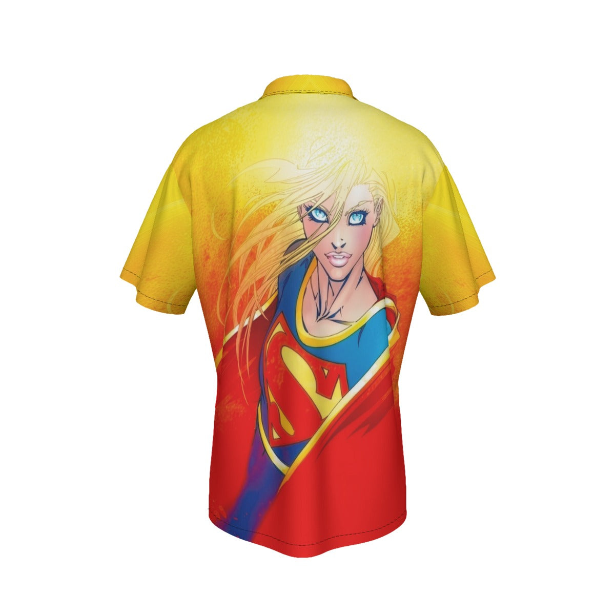 SUPERGIRL PIN UP All Over Print Shirt & Tank Top- MICHAEL TURNER ART