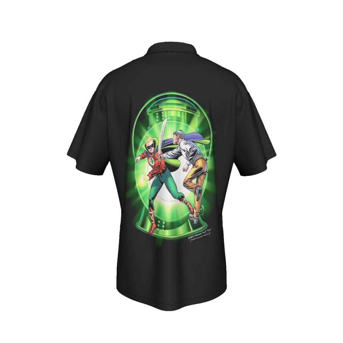 ALAN SCOTT THE GREEN LANTERN 3 ALL OVER PRINT SHIRT AND TANK TOP- GREEN LANTERN  1 TRIBUTE