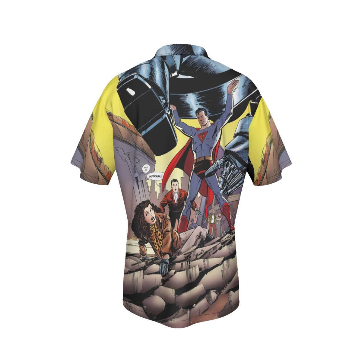 GENERATIONS 3 SUPERMAN All Over Print Shirt & Tank Top - JOHN BYRNE ART