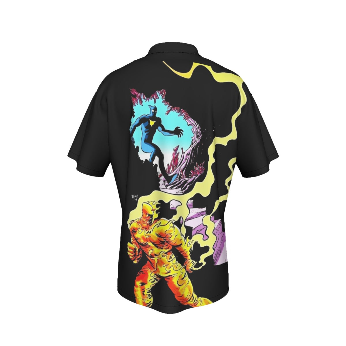 THE FOX 3 ALL OVER PRINT SHIRT AND TANK TOP