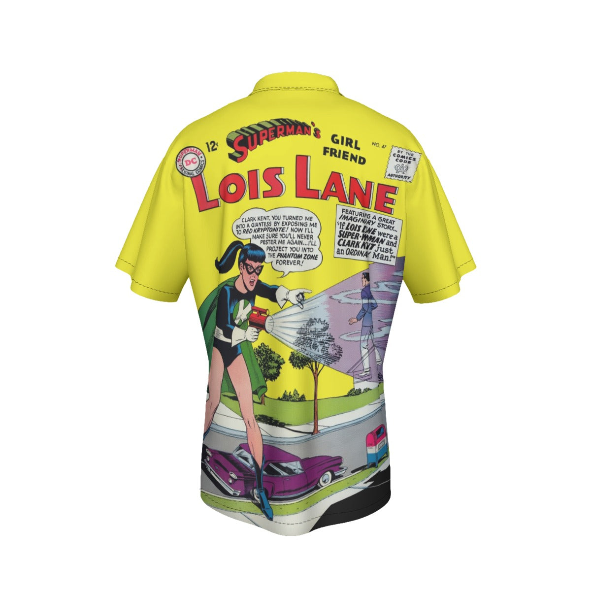 LOIS LANE 47 All Over Print Shirt & Tank Top