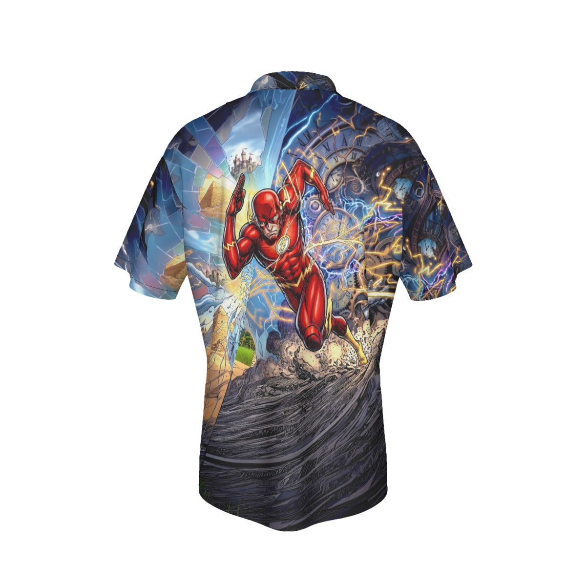 FLASH RUN THRU TIME All Over Print Shirt & Tank Top - ORIGINAL ART BY EKA
