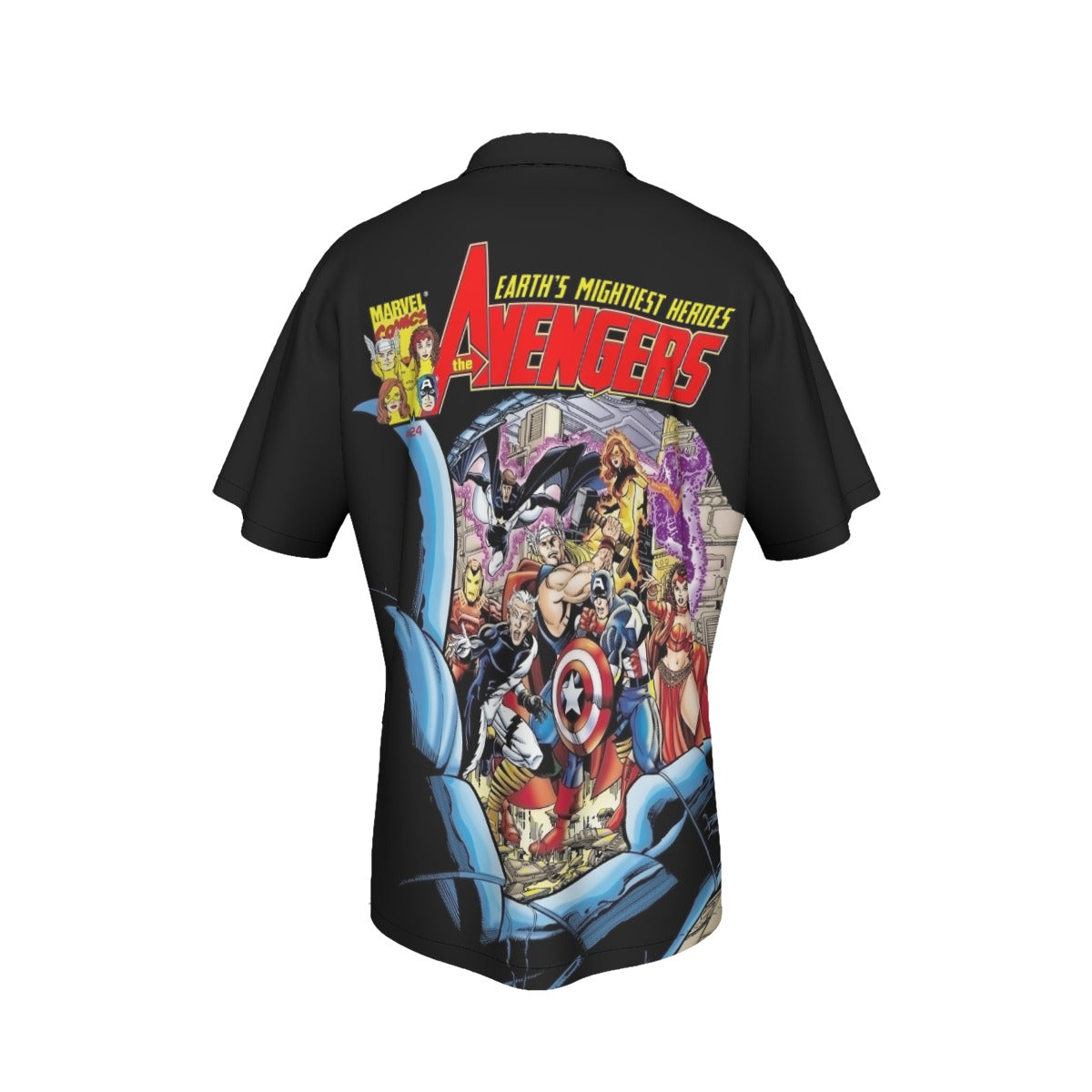 AVENGERS 24 ALL OVER PRINT SHIRT AND TANK TOP -PEREZ ART