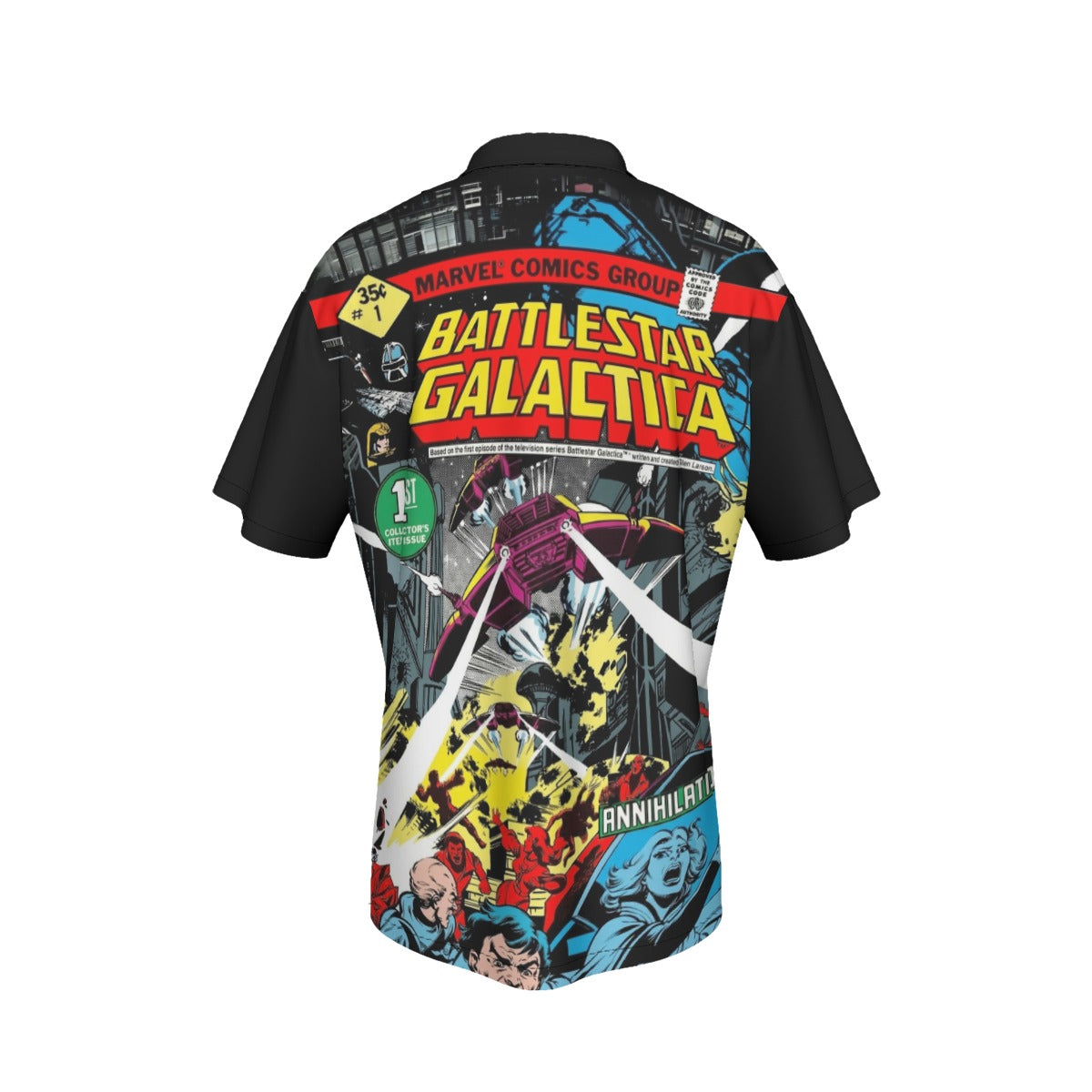 BATTLESTAR GALACTICA COVER 1 All Over Print Shirt & Tank Top