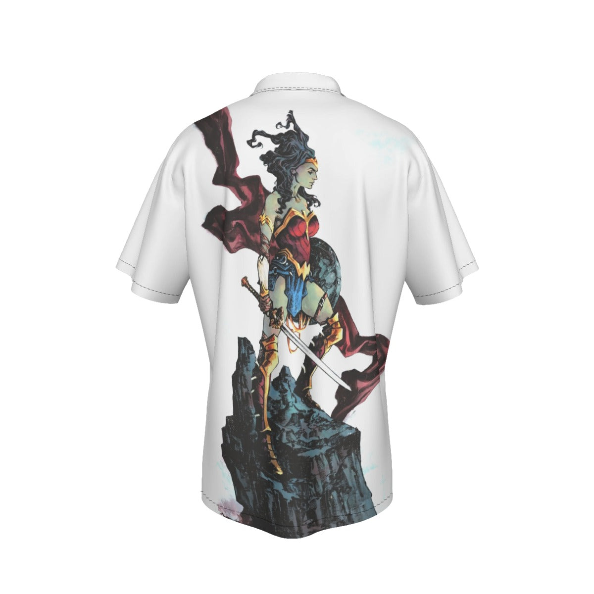 WONDER WOMAN 2 V6 VAR All Over Print Shirt & Tank Top - SEBA FIUMARA ART