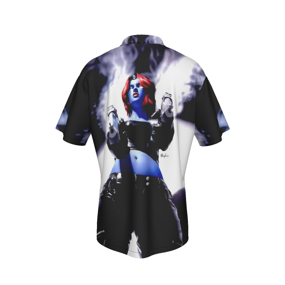 MYSTIQUE PINUP BY MAYHEW ALL OVER PRINT SHIRT AND TANK TOP