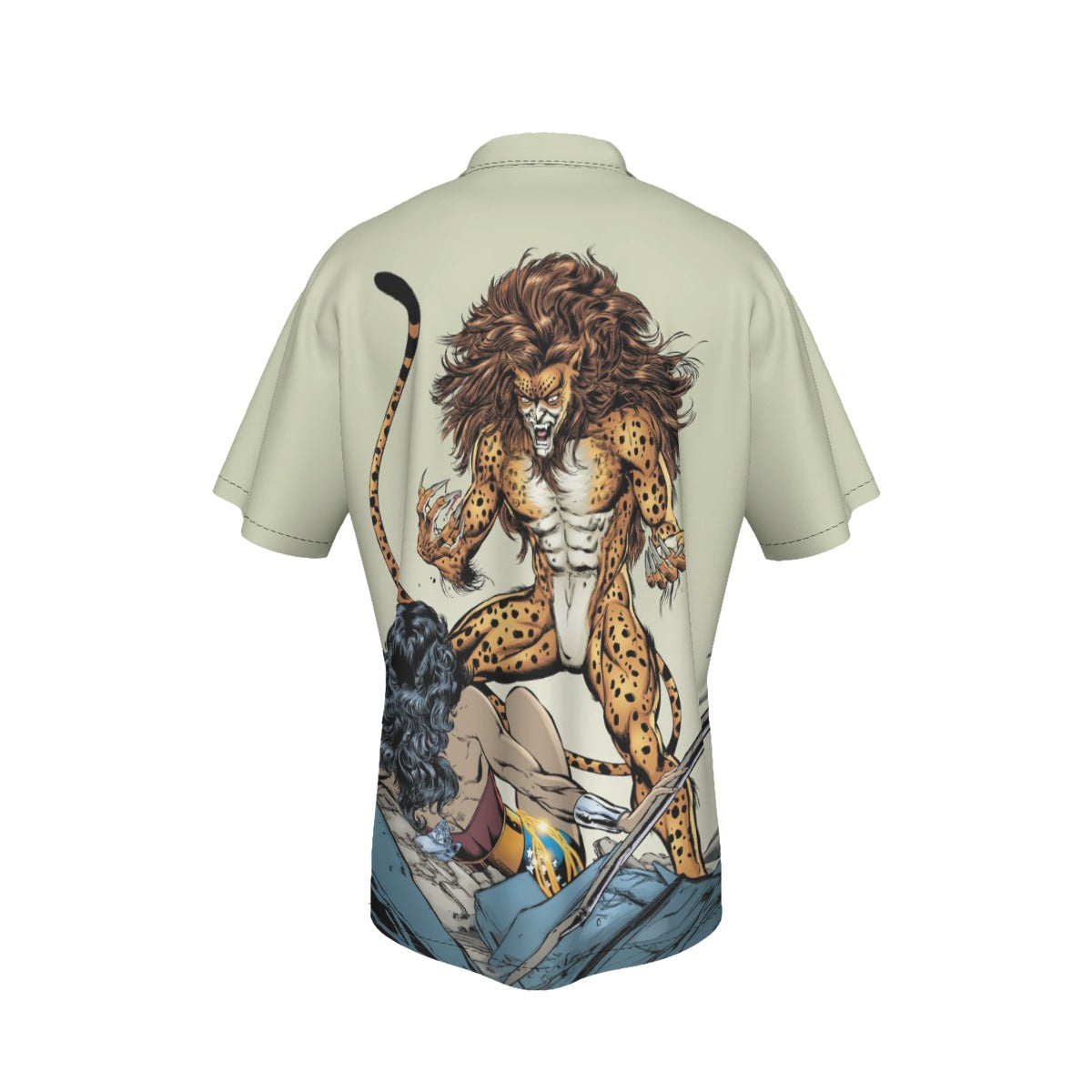 WONDER WOMAN VS CHEETAH All Over Print Shirt & Tank Top - PHIL JIMENEZ ART