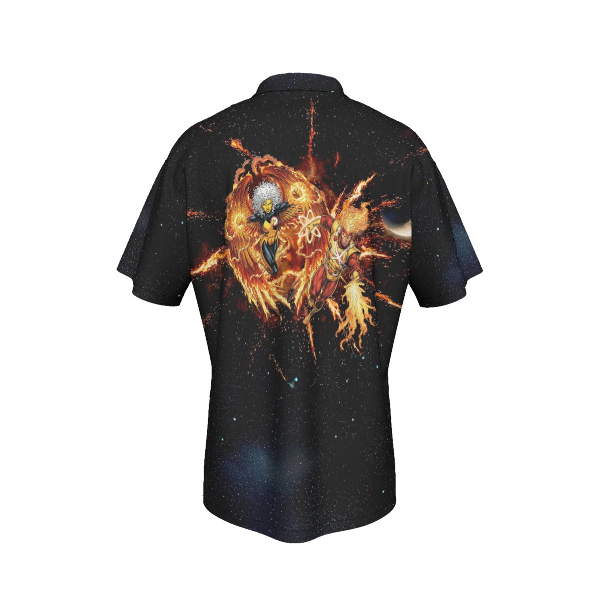 FIRESTORM FIREHAWK GO All Over Print Shirt & Tank Top - ORIGINAL ART