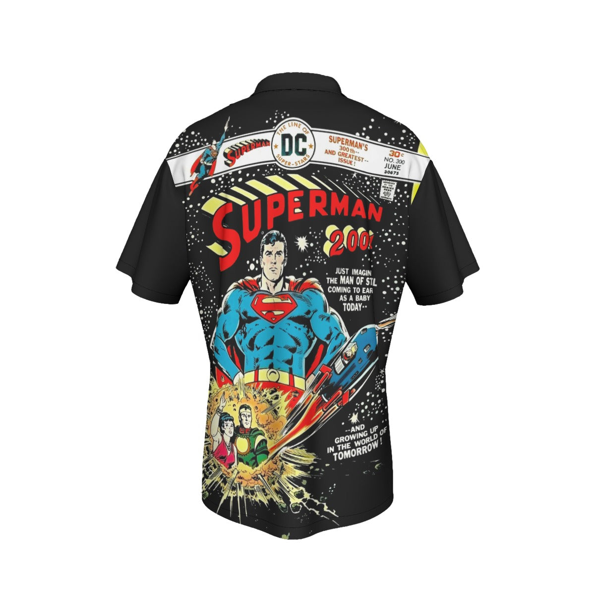 SUPERMAN 300 ALL OVER PRINT SHIRT AND TANK TOP