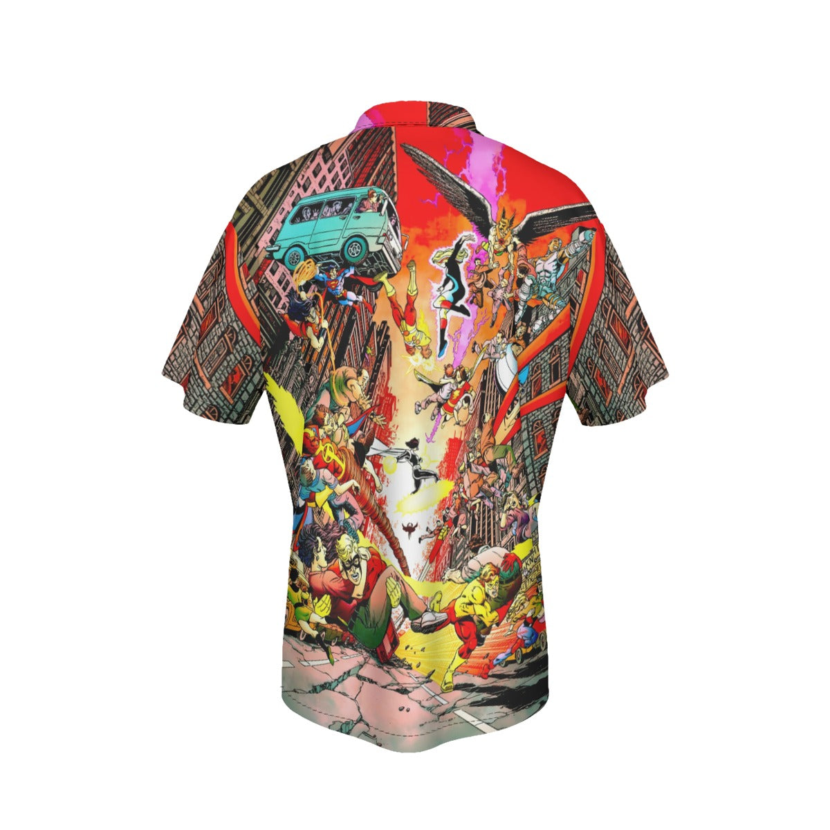 DC LEGACIES 5 PAGE All Over Print Shirt & Tank Top - GEORGE PEREZ ART