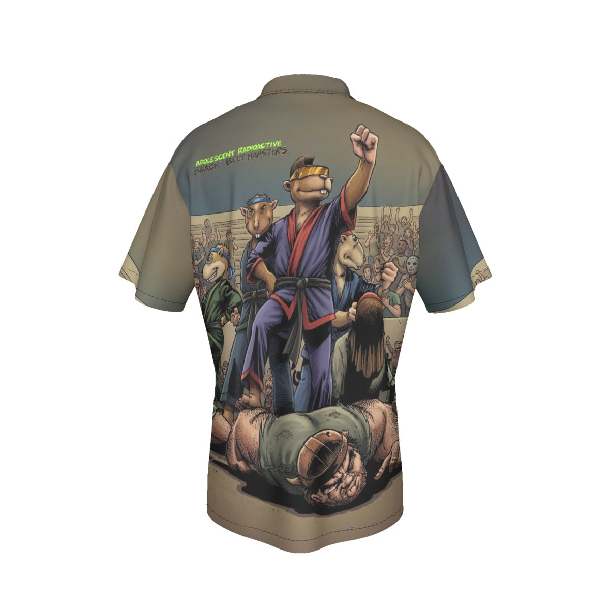 ADOLESCENT RADIOACTIVE BLACK BELT HAMSTERS All Over Print Shirt & Tank Top